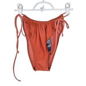 NWT Abercrombie & Fitch High Leg Cheeky Swim Bottoms Size XL Vacation Beach